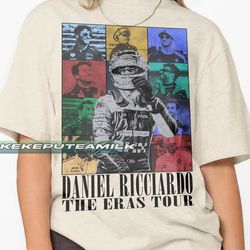 Daniel Ricciardo Eras Tour Vintage T-Shirt, Gift For Women and Man Unisex T-Shirt