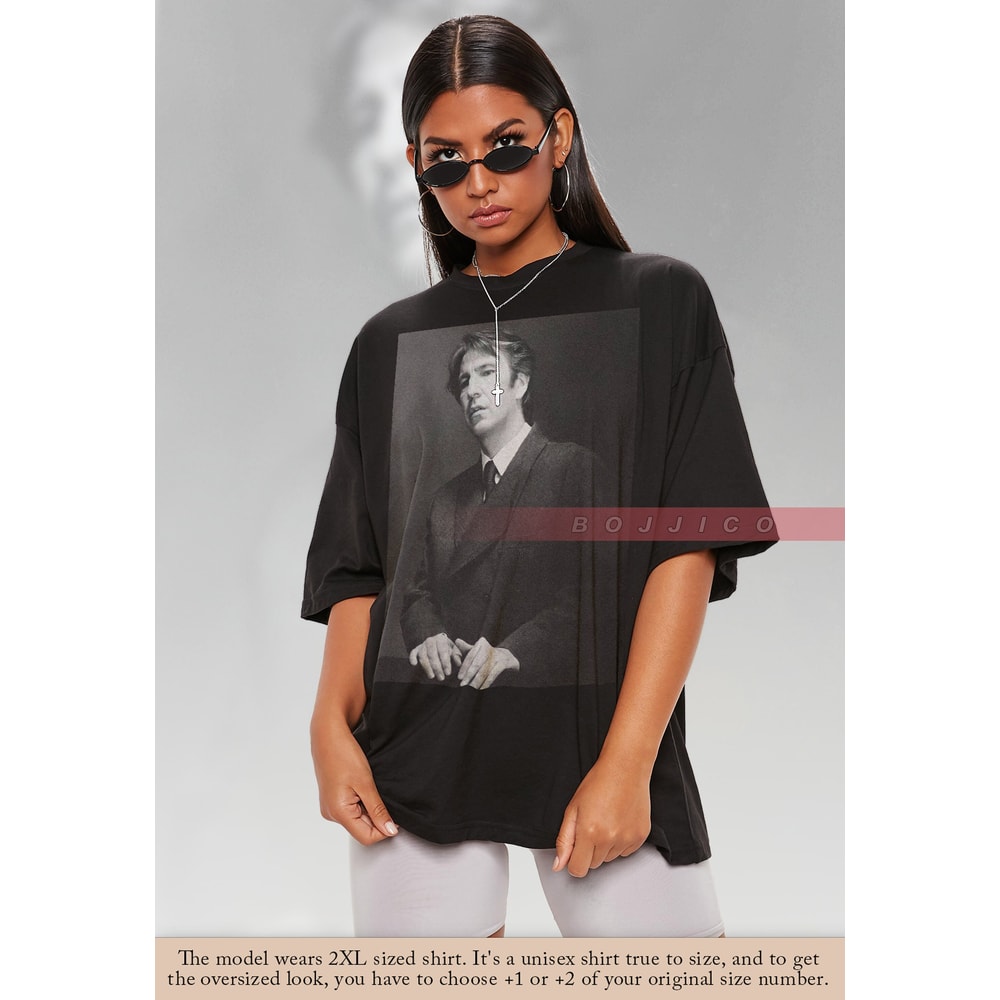 ALAN RICKMAN Photo Tribute Shirt, Alan Rickman British Actors Shirt, Die Hard Shirt, Hans Gruber, Nakatomi Plaza, John McClane, Bruce Willis.jpg