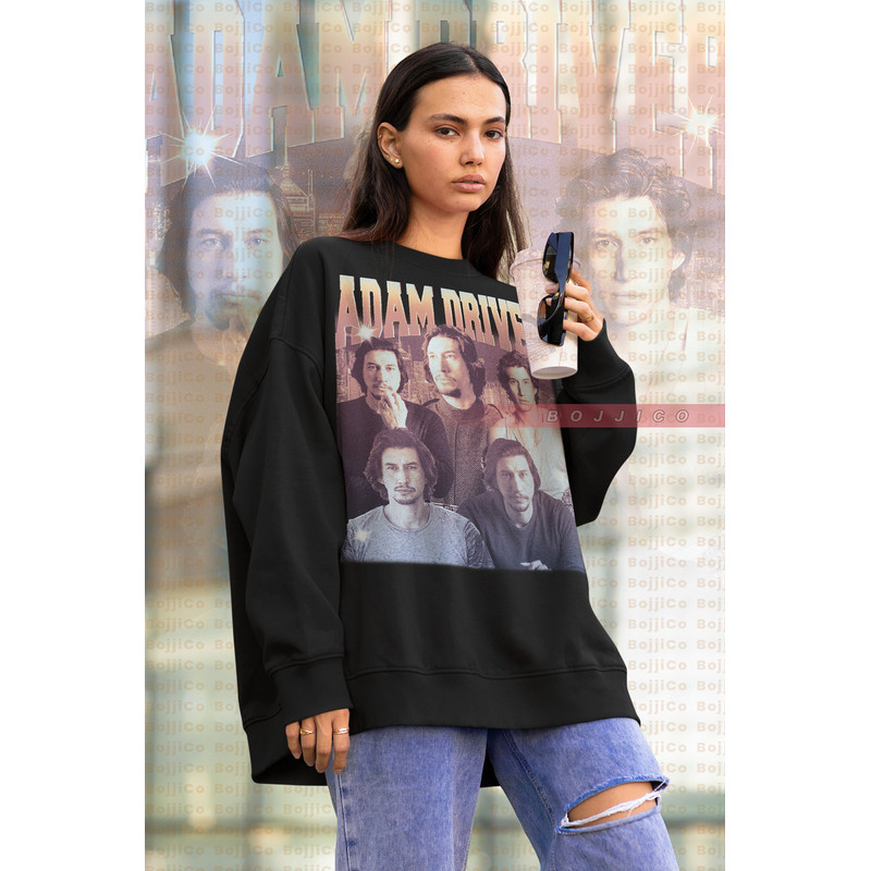 ADAM DRIVER sweatShirt Vintage Adam Driver Sweater 90s Homage Art T-Shirt Ben Solo, Reylo, Rey, Daisy Ridley, Sith Shirt, First Order-2.jpg