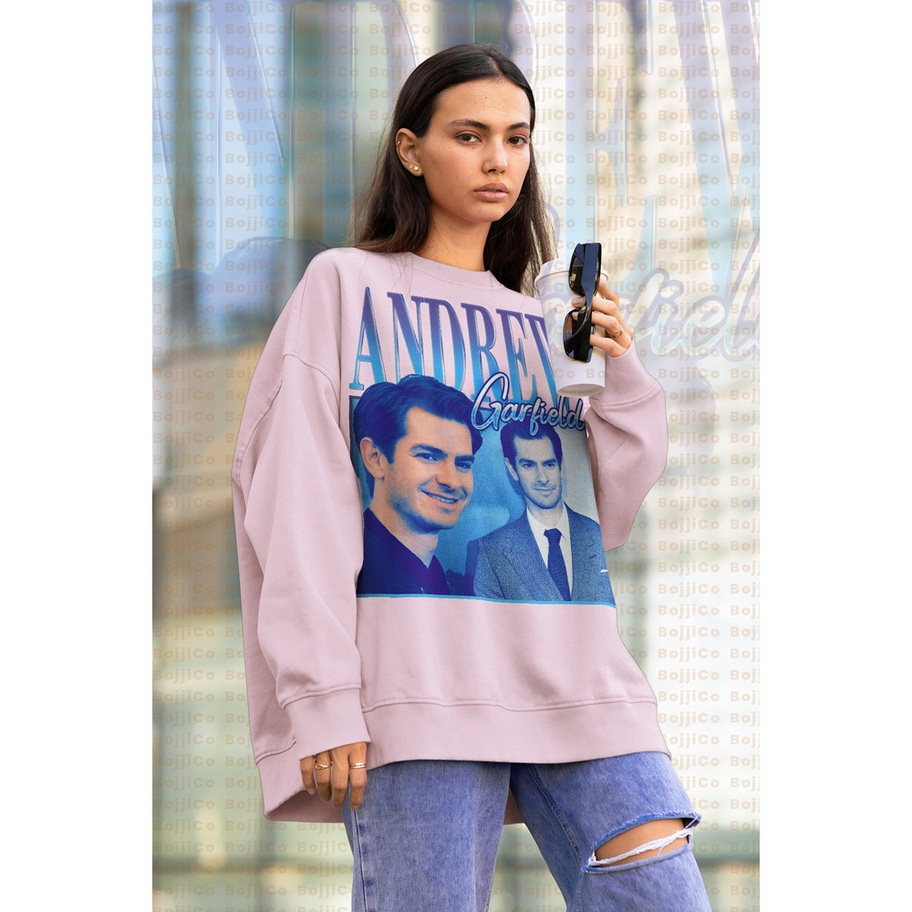 ANDREW GARFIELD SweatShirt Andrew Garfield Homage Sweater Andrew Garfield Fan Tees Andrew Garfield Andrew Garfield Merch Gift.jpg