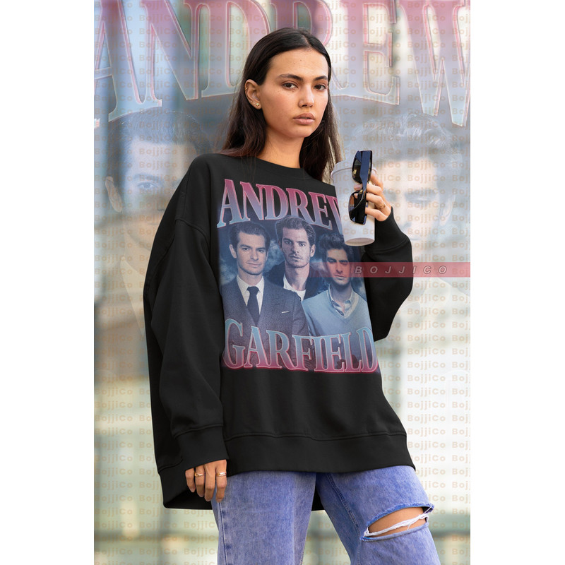 ANDREW GARFIELD SweatShirt Andrew Garfield Homage Sweater Andrew Garfield Fan Tees Andrew Garfield Andrew Garfield Merch Gift-2.jpg
