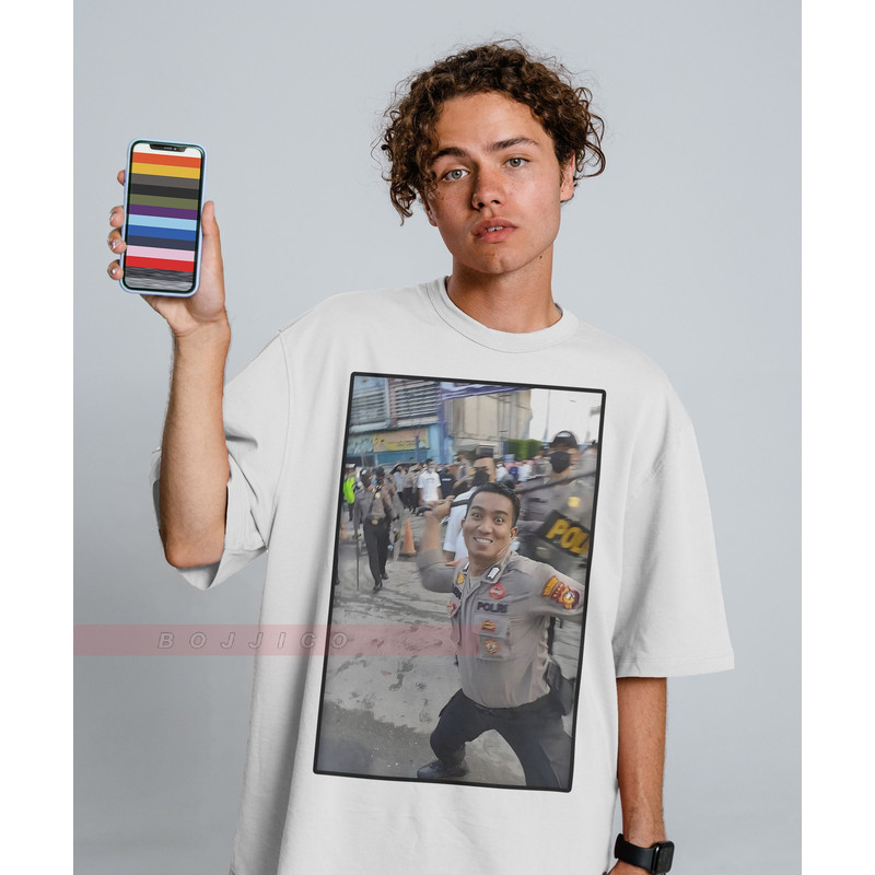 A Sweet Smile From Cops, Police Smiles Unisex Shirts, Funny Police Shirts, Possums Shirt, Opossums Meme, Eat Trash Possum Tee,Raccoon Tanuki.jpg