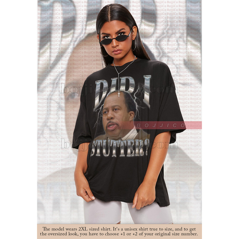 DID I STUTTER Stanley Hudson The Office Tv Series shirt, Pretzel Day! Actor Leslie David, The Office Merch, Jim, Pam, Dwight, Mike.jpg