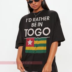 i'd rather be in togo unisex shirt, it's in my dna, togolese flag roots, togo tee, togolese tshirt,
