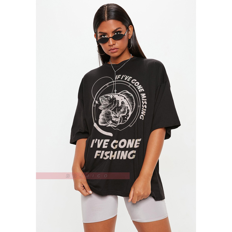 If I've gone missing I've gone Fishing Unisex Tees, Men's Fishing shirt, Funny Fishing Shirt, Fishing Graphic Tee, Fisherman, father's day.jpg