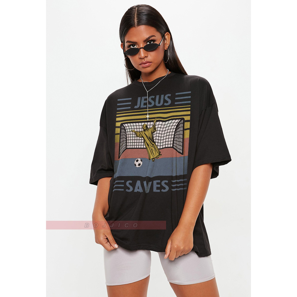 Jesus Saves Unisex Tees - Unisex Funny Mens Christian Shirt - Vintage Religion Gift TShirt.jpg