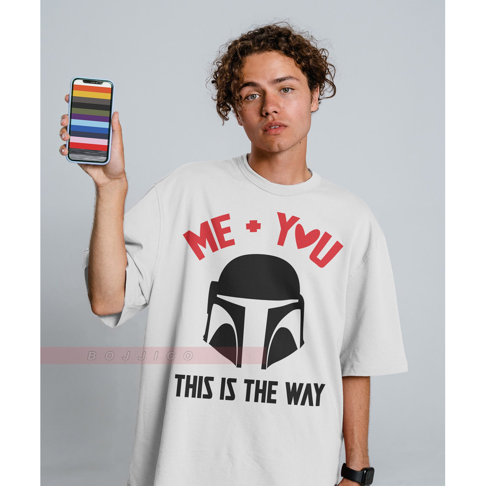 Me & You This is the Way Tees, Valentines Gift Valentines Shirt Custom Anniversary Present You and Me, Couple Shirts.jpg