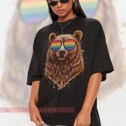 papa bear unisex shirts, pride month shirts, lgbtq queer unisex t-shirt  human's