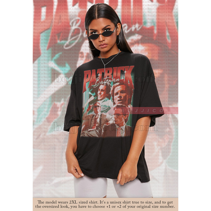 PATRICK BATEMAN Sweatshirt, American Psychho Sweatshirt, American Horror Film Sweater, Paul Allen Psycho, American Psycho Retro 90s Sweater-1.jpg