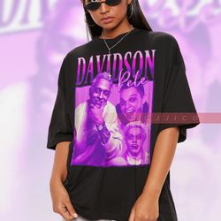 purple retro pete davidsn unisex t-shirt pete davidsn shirt retro t-shirt pete