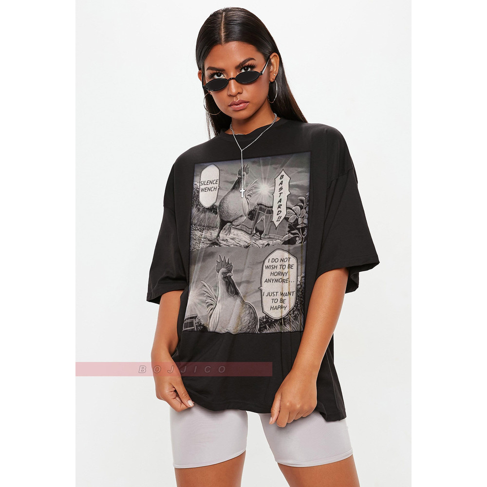 R0oster Fighter Proud Chicken I Do Not Wish To Be Horny Anymore Opossums Lover Shirt, Possums Shirt, Sad Opossums Meme,Eat Trash Possum Tees.jpg