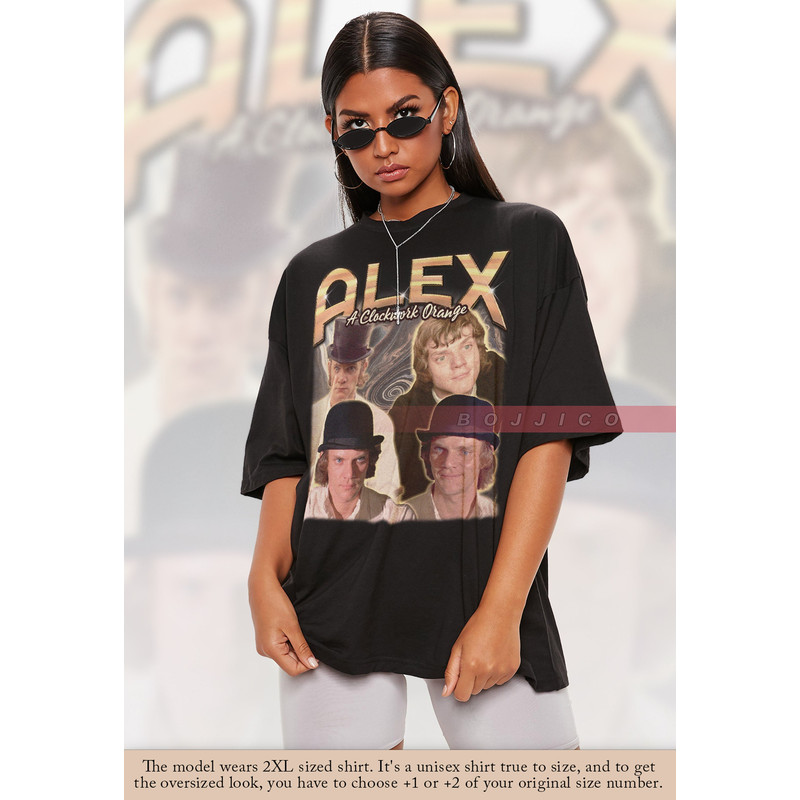 RETRO Alex (A Clockwork Orange) Shirt, Clockwork Orange Shirt, Adrienne Corri, DeLarge Patrick Magee, New York Shirt, Malcolm Mcdowell Shirt.jpg