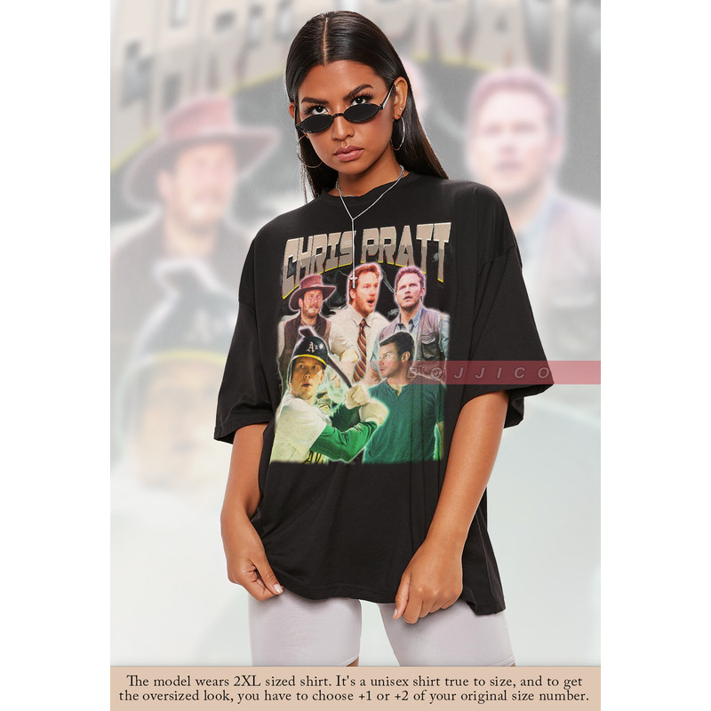 RETRO Chris Pratt Vintage Shirt Chris Pratt Homage Tshirt Chris Pratt Fan Tees Chris Pratt Retro 90s Sweater Chris Pratt Merch Gift.jpg