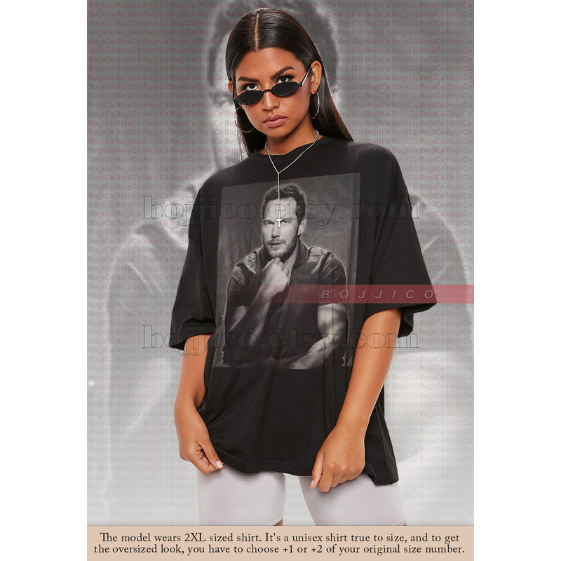 RETRO Chris Pratt Vintage Shirt, Chris Pratt Homage Tshirt, Chris Pratt Fan Tees, Chris Pratt Retro 90s Sweater Chris Pratt Merch Gift.jpg