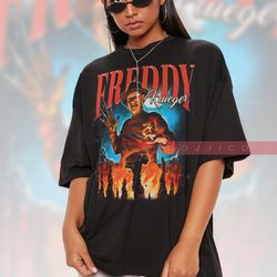 retro freddy krueger vintage shirt, nightmare halloween tshirt, jason voorhees t