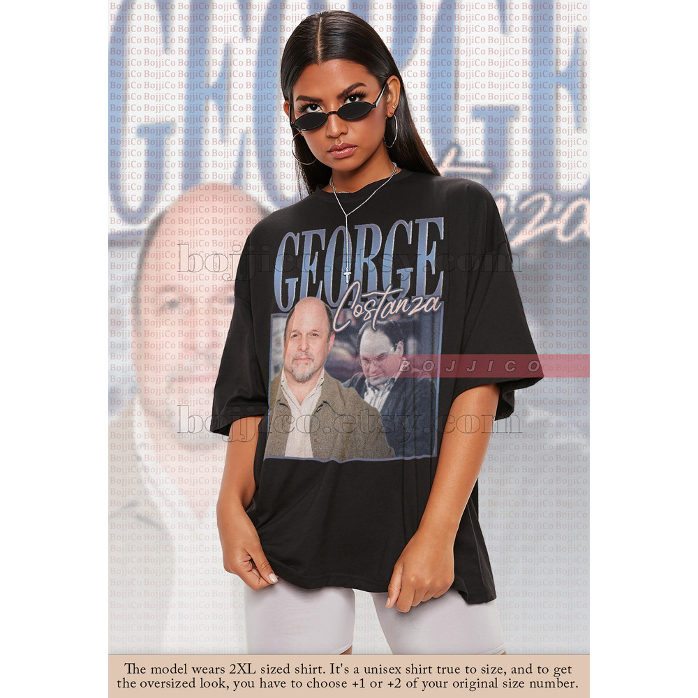 RETRO GEORGE Costanza Shirt, George Seinfield Shirt, George Costanza Shirt, George Costanza Homage Shirt, Seinfeld Fan, Tv Seinfeld Sitcom-1.jpg