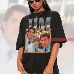 retro jim halpert unisex tees, pam beesly - funny tribute tv show shirt offfice