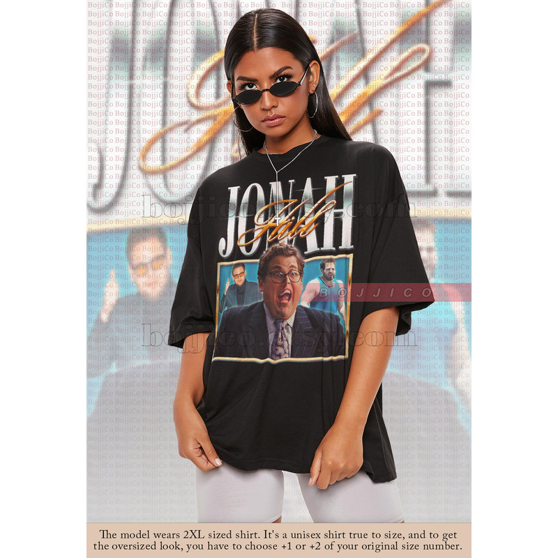 RETRO JONAH HILL Movie Actor Shirt, Retro Jonah Hill Shirt, Jonah Hill American Comedian, Jonah Hill Shirt, Jonah Hill Wolf Wallstreet Tee.jpg