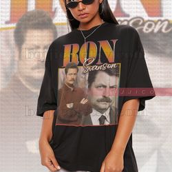 retro ron swanson vintage shirt, ron swanson park tshirt, nick offerman swanson