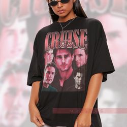 RETRO Tom Cruise Vintage Shirt  Tom Cruise Homage Tshirt  Tom Cruise Fan Tees  T