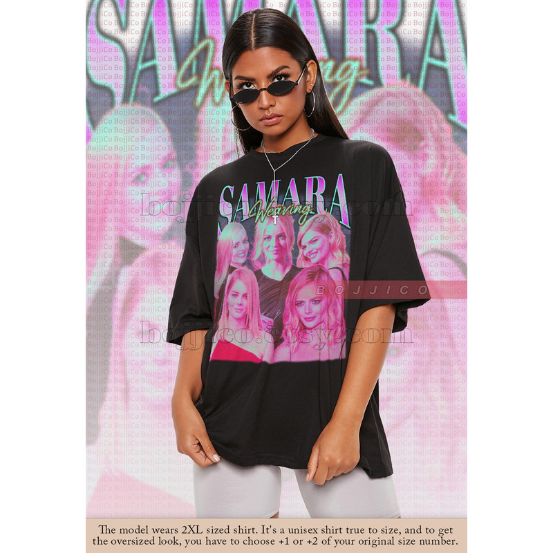 Samara Weaving Vintage Shirt Samara Weaving Homage Tshirt Samara Weaving Fan Tees Samara Weaving Retro 90s Sweater Samara Weaving.jpg