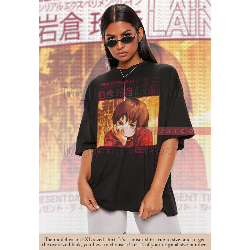 SERIAL EXPERIMENTS LAIN Shirt, Classic Lain Iwakura Tshirt, Anime 90s, Lain Vintage Shirt, Lain Homage Tshirt, Lain Fan Tees, Lain Retro 90s.jpg