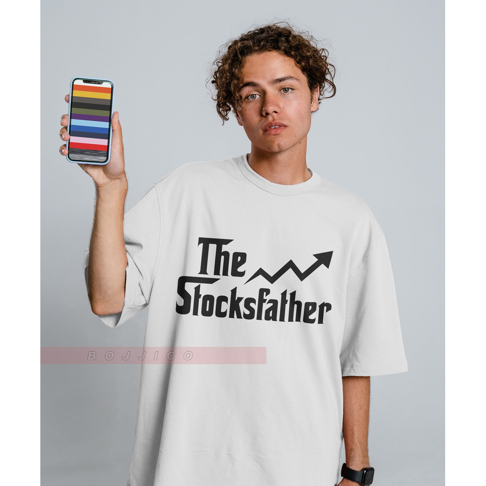 The StockFather Unisex Tee, Stock Market Shirt, Stock Trader Groups Gifts, Day Trader Shirt, Trading Shirt,Gift for Investor.jpg