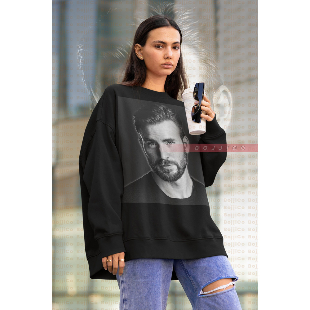 CHRIS EVANS classics Sweatshirt Roger Stev3 Vintage 4vengers Inspired Sweater 90s Tribute Rap Tee Shirt Old School Retro 90's Vintage Tshirt-1.jpg