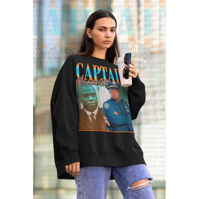 CLASSY Brooklyyn 99 Captain Holt Hot Damn Unisex SweatShirt, Brooklyyn 99, Nine-Nine Fan, Jake Peralta, Rosa Diaz, Amy Santiago,Captain Holt.jpg