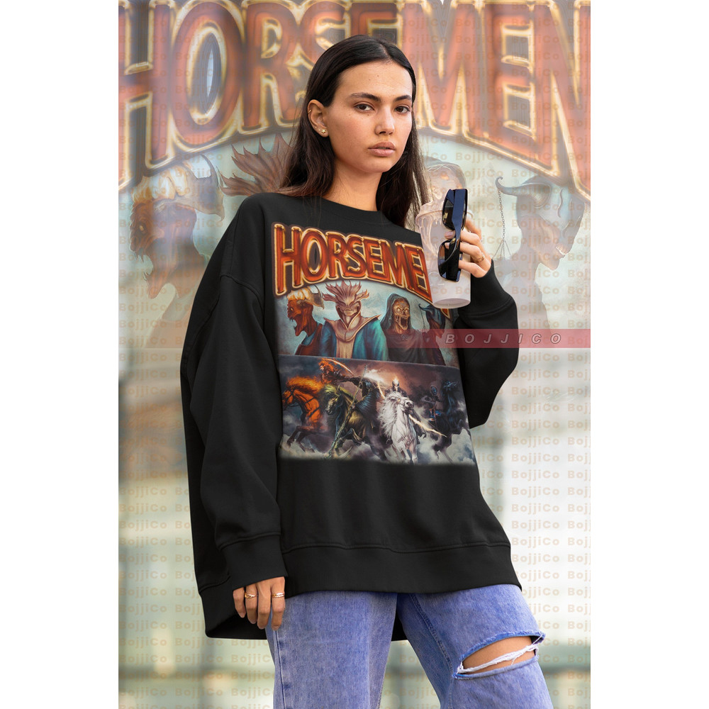 FOUR HORSEMAN Vintage Sweatshirt Four Horsemen Tshirt, Four Horsemen Fan Tees Four Horsemen Of Apocalypse Four Horsemen Merch Gift.jpg