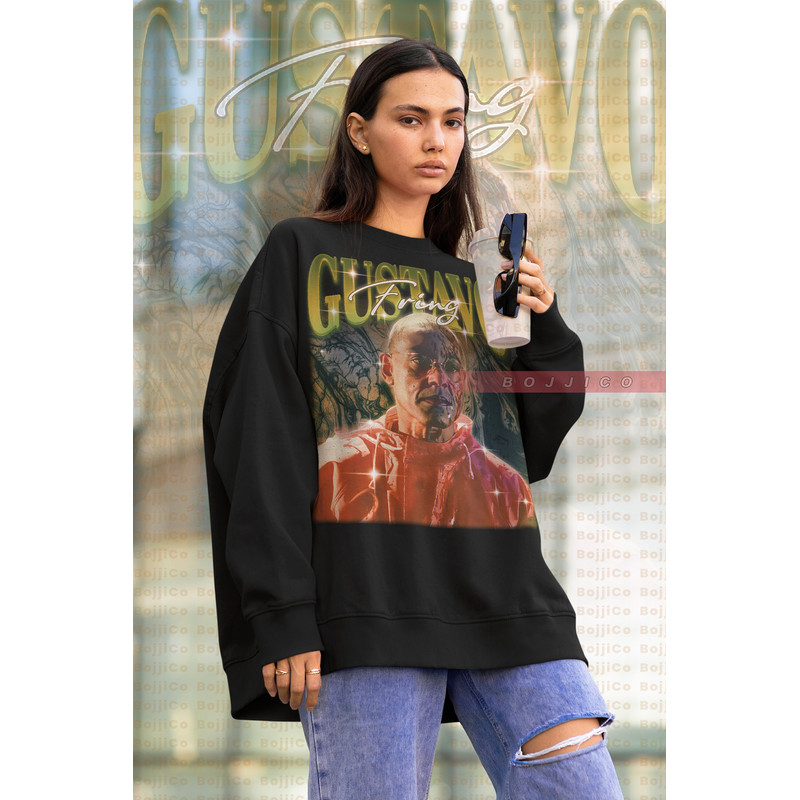 GUSTAVO FRING Vintage Retro Sweatshirt, Los Pollos Gustavo Fring Chille Sweater, Salamanca Breakingg Bad Fan Shirt, Heisenberg Shirt, Gustav-1.jpg