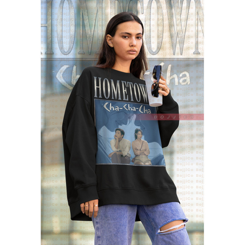 Hometown CHACHACHA Sweatshirt, Hometown Sweater, Kim Seon-ho, Hong Du-sik, Shin Min-a, Yoon Hye-Jin, Kim Ji-hyun, Hometown Chachacha Shirt-1.jpg