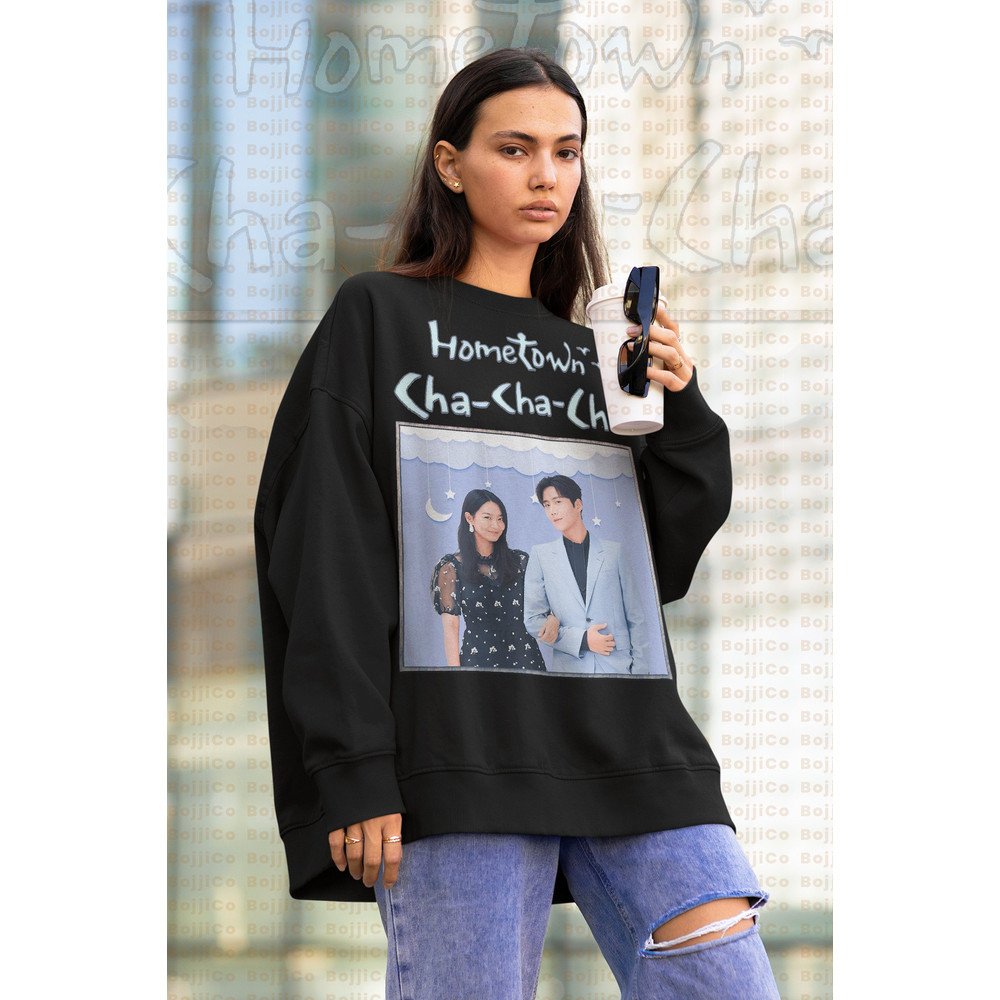 Hometown CHACHACHA Sweatshirt, Hometown Sweater, Kim Seon-ho, Hong Du-sik, Shin Min-a, Yoon Hye-Jin, Kim Ji-hyun, Hometown Chachacha Shirt-3.jpg