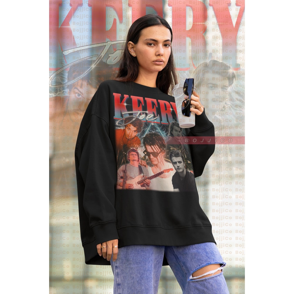 JOE KEERY Actor Sweatshirt, Vintage Joe Keery Free Guy, Spree Tee, Robin Buckley, Gaten, Noah Schnapp, Finn Wolfhard, Sadie Sink, Millie.jpg