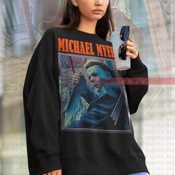 michael myers butcher shop always fresh sweatshirt, friday 13th horror shirt, scary michae