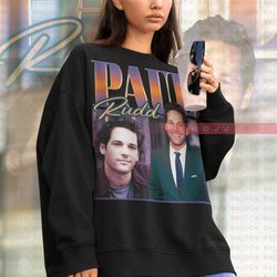 paul rudd american actor vintage sweatshirt, paul rudd homage tshirt, paul rudd fan tees,