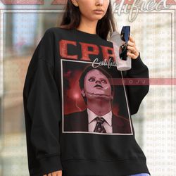 retro cpr certified dwight schrute the office, schrute farm jim halpert pam beesly tv show