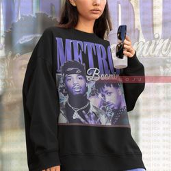 RETRO METRO BOOMIN Vintage Sweatshirt, Leland Tyler Wayne Sweatshirt, Metro Boomin Hip,Hop