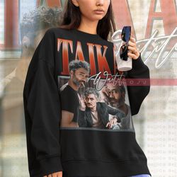 retro taika waititi sweatshirt, taika fans hoodie, new zealand filmmaker, actor, comedian