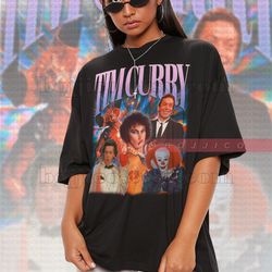 retro tim curry shirt, tim curry vintage shirt tim curry homage, tim curry fan tees tim