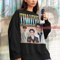 retro timothee chalamet vintage sweathirt the kinngg homage sweater, timothee chalamet du
