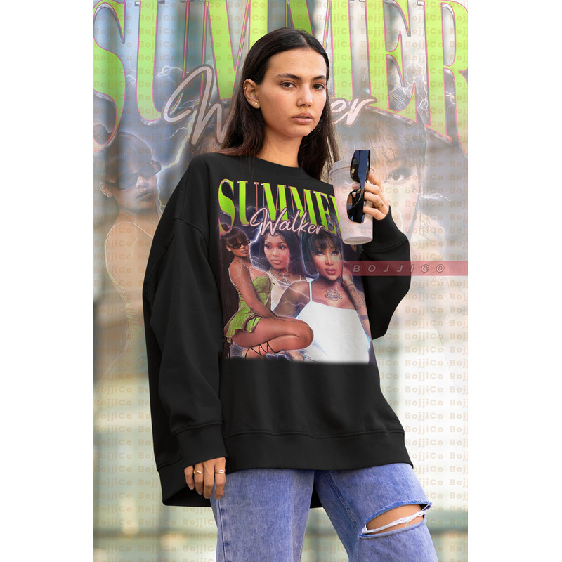 SUMMER WALKER Sweatshirt, Retro Summer Walker Shirt Vintage 90s, Summer Walker Tribute Rap shirt, Hip Hop Rap, Summer Walker Concert Tour.jpg
