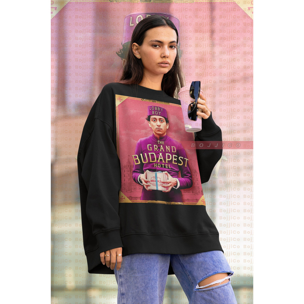 The Grand Budapest Hotel Film Sweatshirt, Lobby Boy,Moritz Heppersweater, Moritz Hepper Tshirt, Moritz Hepper Tees, Moritz Hepper Gift.jpg