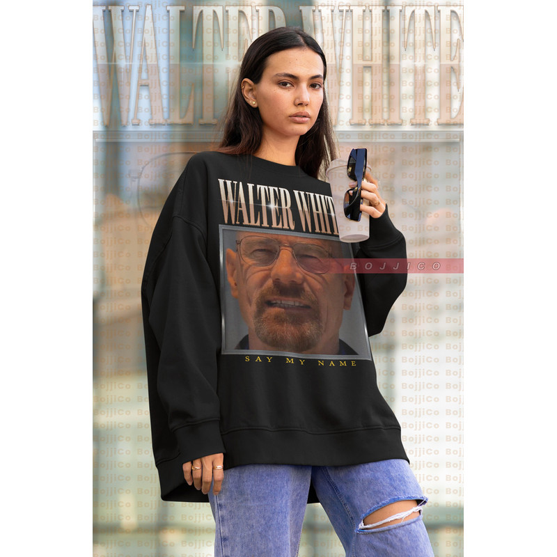 WALTER WHITE Say My Name Sweatshirt, Vintage Heisenberg, Jesse Pinkman Retro, Breaking Bad Shirt, Jesse Pinkman Tee, Walter White Shirt.jpg