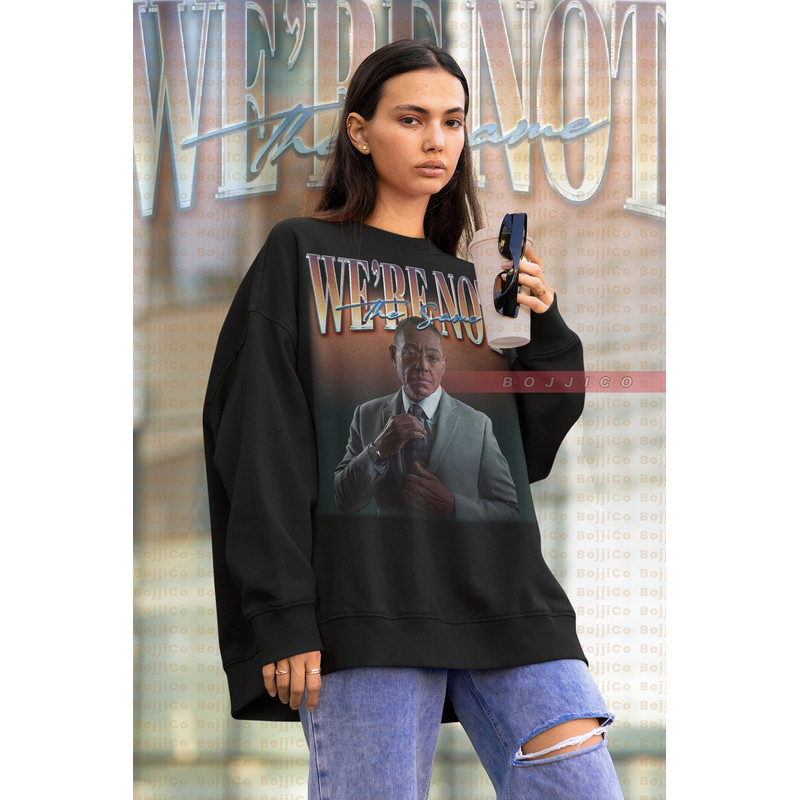 We're Not The Same GUSTAVO FRING Breaking Bad Sweatshirt, Los Pollos Gustavo Fring Chille Sweater, Salamanca Breakingg Bad Fan, Heisenberg.jpg