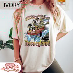grizzly river run disneyland comfort colors shirt, grizzly river run mickey and friends retro shirt, vintage disneyland