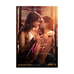 after movie poster quality glossy print photo art josephine langford, hero fiennes tiffin sizes 8x10 11x17 16x20 22x28 2