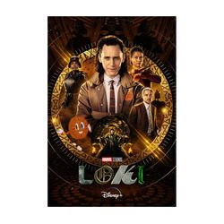 loki movie poster glossy print photo wall art disney tv series tom hiddleston owen wilson sizes 8x10 11x17 16x20 22x28 2