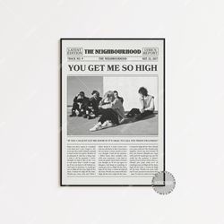 the smiths retro newspaper print, heaven knows i'm miserable now poster, lyrics print, the smiths poster, , lc3 v2 less5