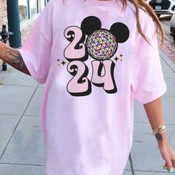 boho retro disco 2024 disney new years eve shirt, happy new year disney tshirt, minnie new year sweatshirt, disney vacat